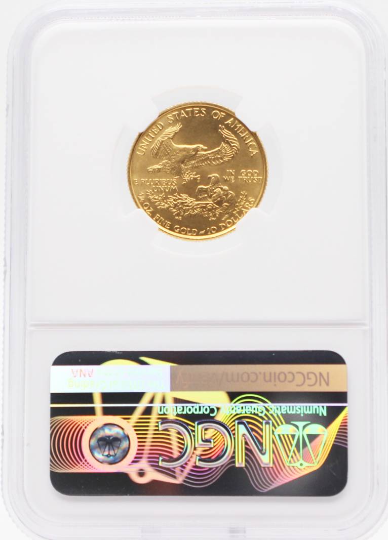 1993 NGC MS70 $10 Gold American Eagle